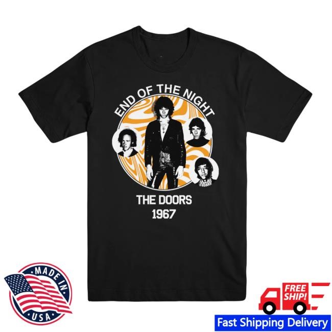 End Of The Night New T-Shirt The Doors Merch