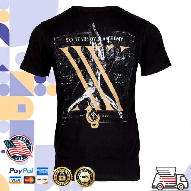 Behemoth - XXX Years Ov Blasphemy Band Shirt Behemoth Merch