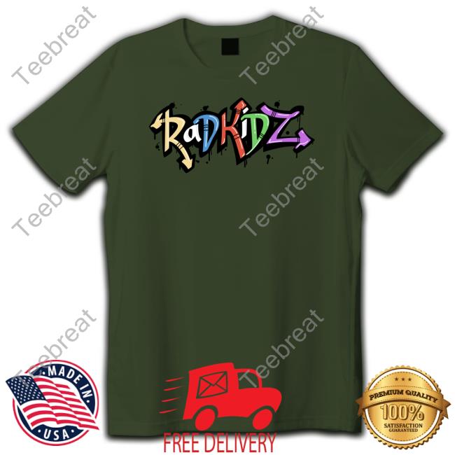 Radkidz Clothing Neon Orange Radkidz Radffitti Shirt