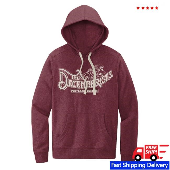 The Decemberists Official Merch Gnome Pullover 2024 Hoodie The Decemberists Clothing Shop The Decemberists Apparel Collection