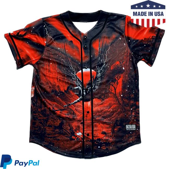 Official Sullivan King Merch 2023 "Blood Of Winter" Bassball Jersey T-Shirt
