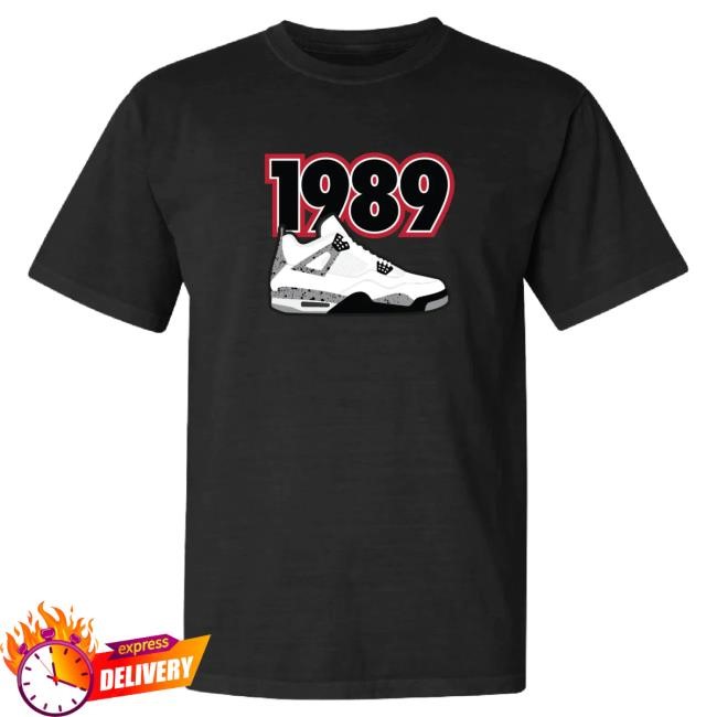 Since Apparel 89 White Cement Tee Vintage Black Heritage 89 White Cement Tee Vintage Black Since Apparel Drop