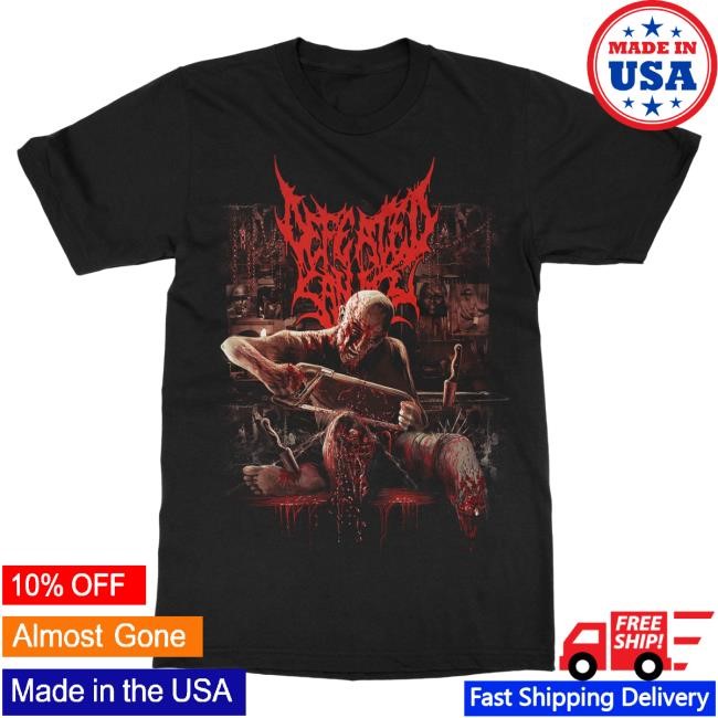 Official Indiemerchstore Defeated Sanity "Amputations" New Shirt Indie Merch Store