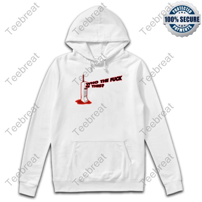 Thehollowsquad Merch Scream Who The Fuck Is This White Tee Shirt Xavierwulf
