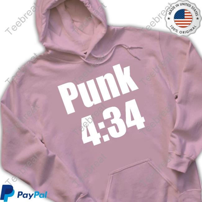 Official Punk 4:34 Hoodie