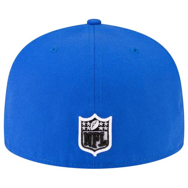 Men's Los Angeles Rams New Era Born x Raised Royal 59FIFTY Fitted Cap NFL Shop Store