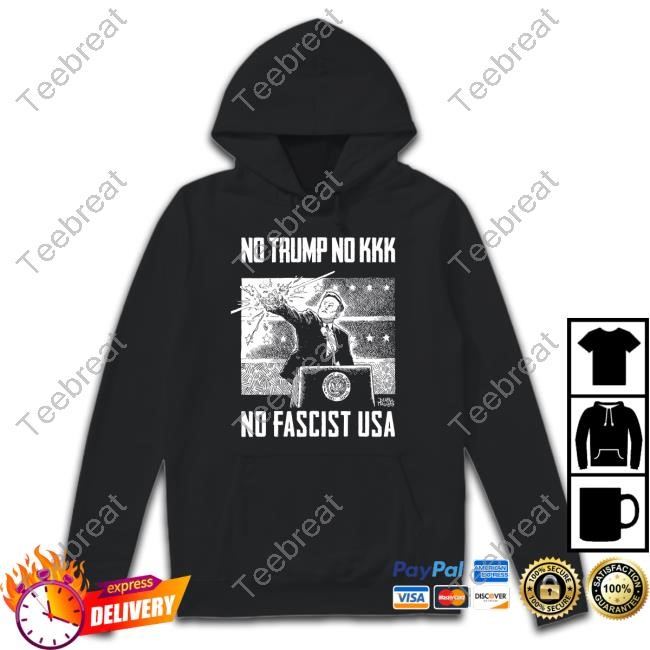 No Trump, No Kkk, No Fascist Usa Tee