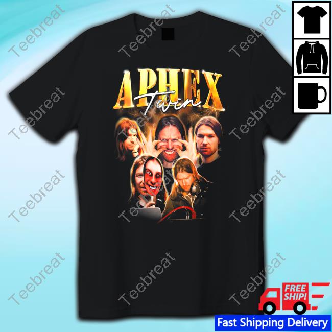 Official Aphex Twin Merch Aphex Twin Tour Faces T Shirts