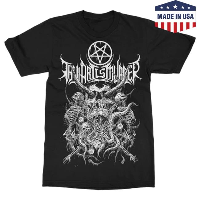 Official Thy Art Is Murder Merch Store Thy Art Is Murder Riddick Skull Pile Hot Shirt