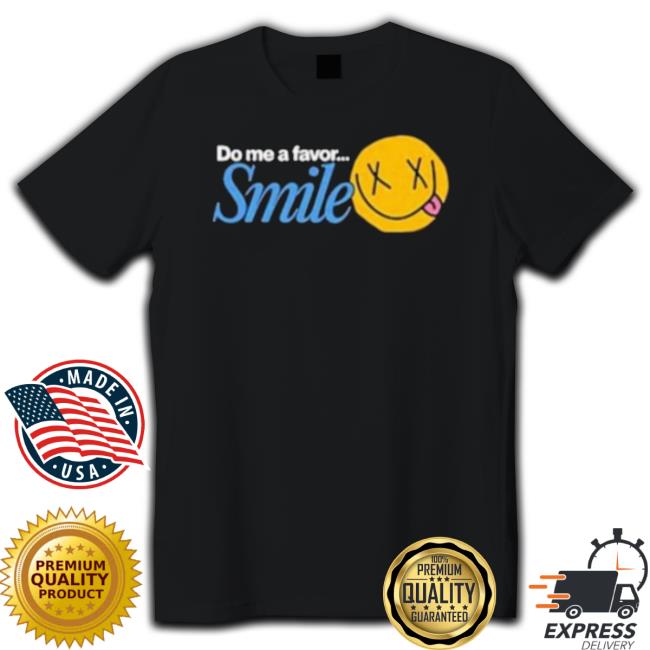 Bobby Mares Merch Do Me A Favor Smile Black Shirts