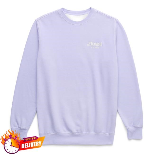 The Toast Official Store Merch | Logo Crewneck Sweatshirts | Toast Clothing Shop Shoptoastmerch