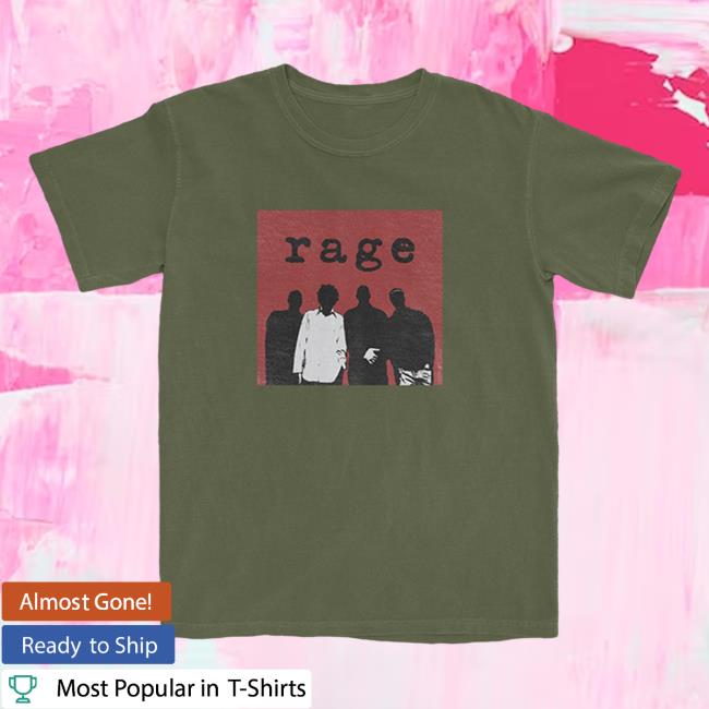 Official Rage Against The Machine Merch Silhouette Box Shirt