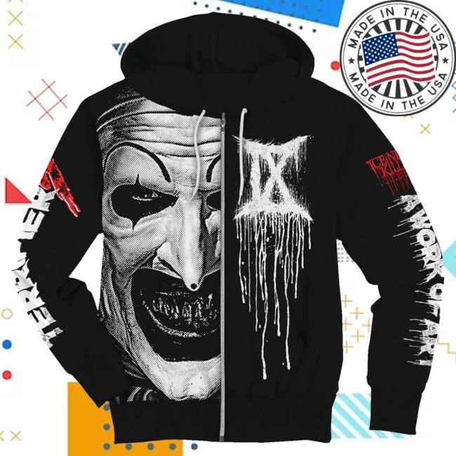 Official Ice Nine Kills Merch Store Tongue-Tied Custom Zip-Up Sweatshirt Ink Merch IceNineKills