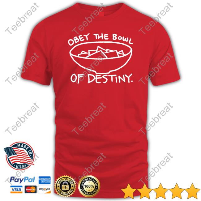 Official Obey The Bowl Of Destiny Shirt