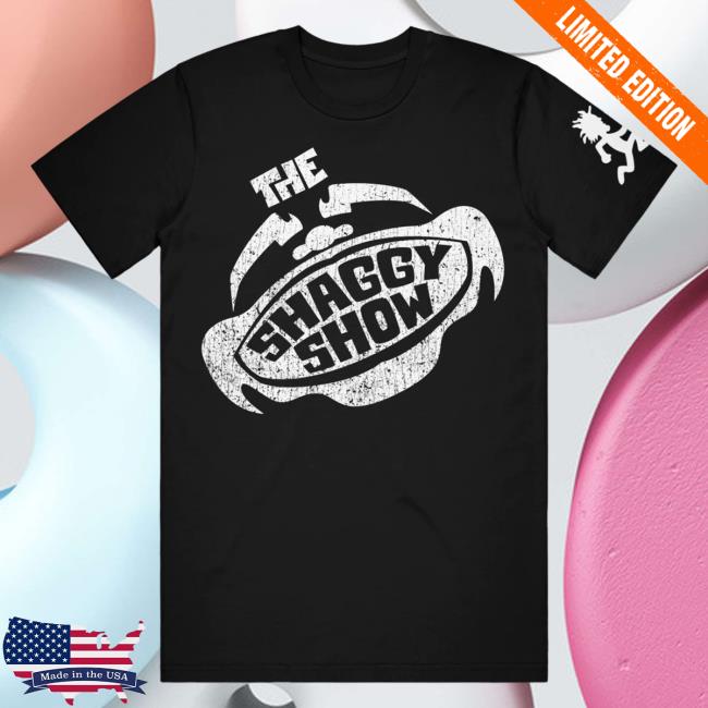 Official Icp Merch Clothing Store Insane Clown Posse Shaggy 2 Dope The Shaggy Show Vertical Logo Black Tee Shirt