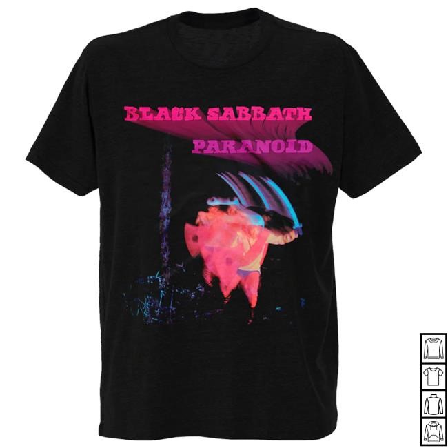Paranoid S/S Tee - Black Sabbath Official Store