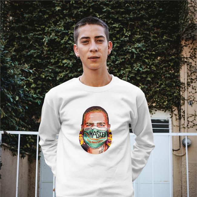 Prguy Masked T Shirt Help Save Lives