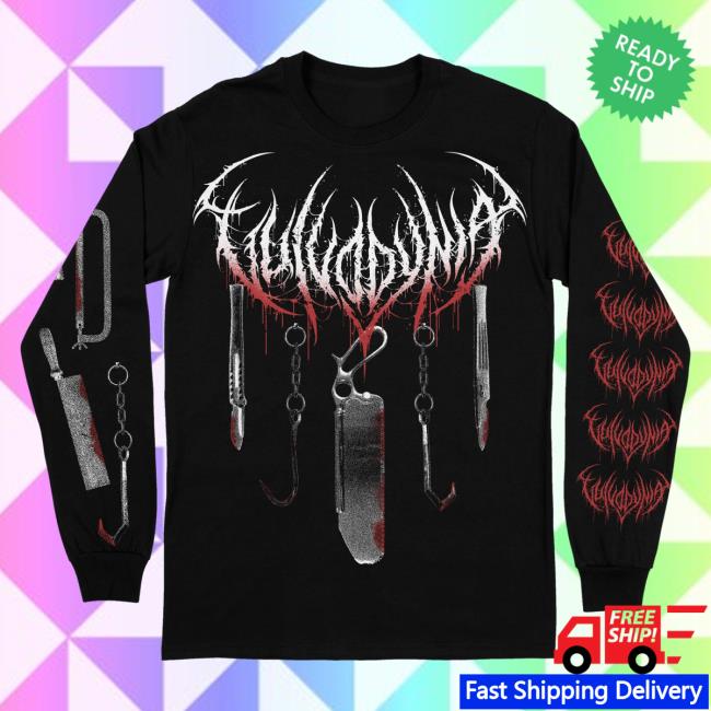 Official Vulvodynia Rising Merch Vulvodynia - Hacksaw Long Sleeve Top Shirt Risingmerch