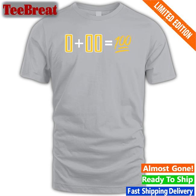 Obvious Shirts 0+00=100 Long Sleeve Alex Golden