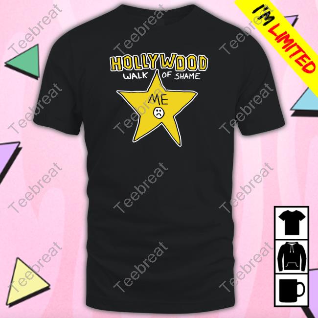 Hollywood Walk Of Shame T Shirt