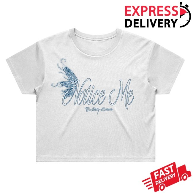 Notice Me Crop New Tee - Britney Spears Official Store