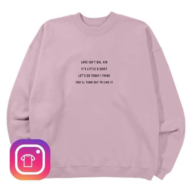 Official Ajr Brothers Merch Store Shop The Maybe Man Crewneck Sweatshirt Pink AjrBrothers