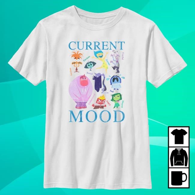 Official Inside Out 2: Current Mood T Shirt