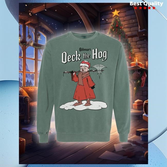 Official Bilmuri Merch Deck The Hog Attractive Hoodie