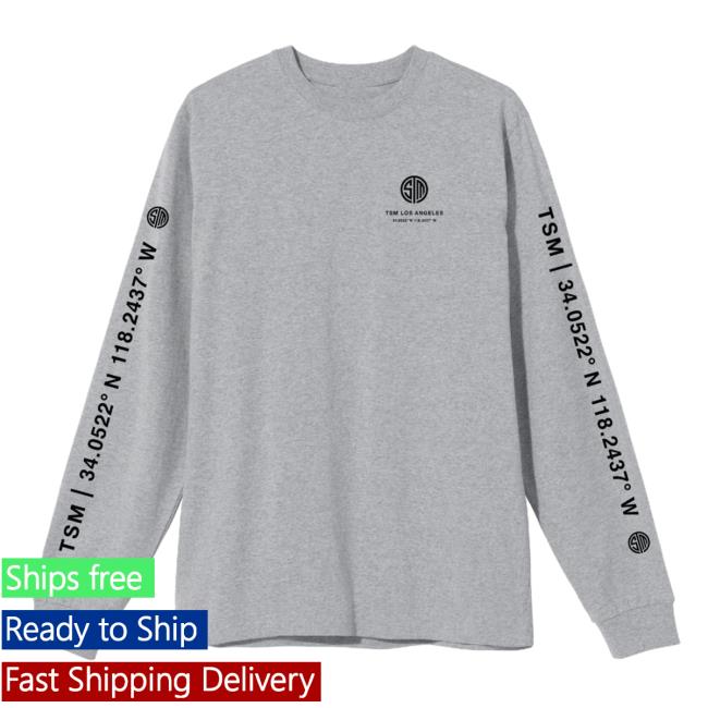 Official Team Solomid Store Shop Tsm Geo Crewneck Sweatshirt Heather TeamSoloMid Merch