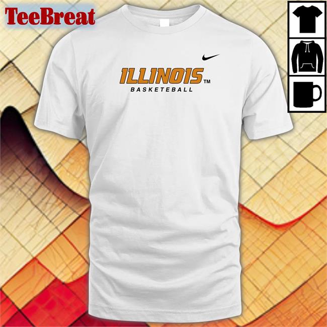 Its Whipple Illinois Basketeball Offical Hoodie Coleman Hawkins
