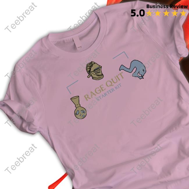 Unsubscribe Podcast Rage Quit Starter Kit T Shirts