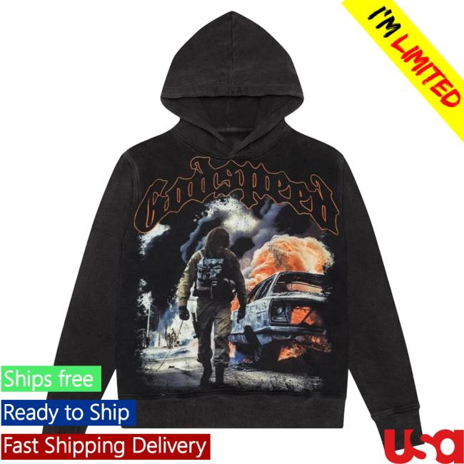 Official Godspeed Nyc Clothing Merch Khaos Attractive Hoodie (Black)
