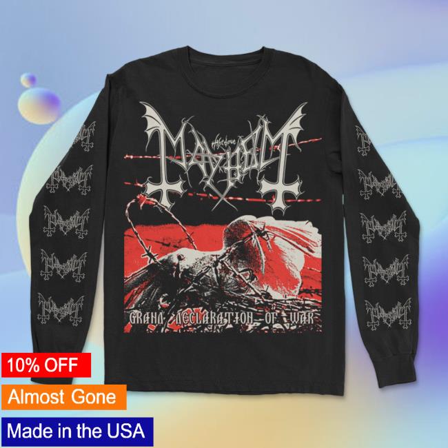 Official Grand Declaration of War (Black) Long-Sleeve