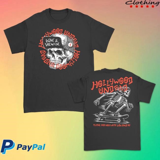 Official Hollywood Undead Merch Store Layin’ Low Shirt New (Black) HollywoodUndead
