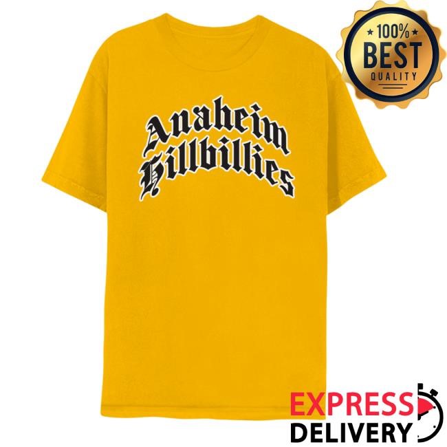 Apparel Gwen Stefani | Official Merch Store Anaheim Hillbillies Yellow Retro Shirt - Gwen Stefani Clothing Shop Gwenstefani