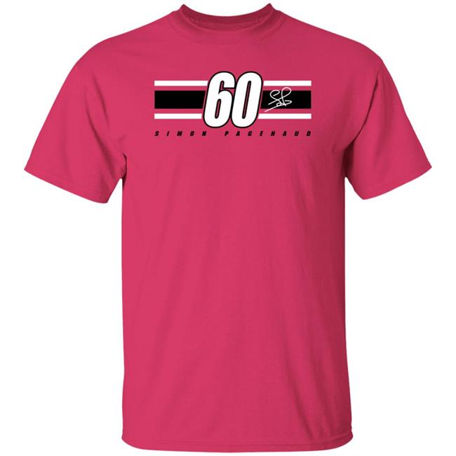 Simon Pagenaud Merch Signature Simon Pagenaud 60 Shirt