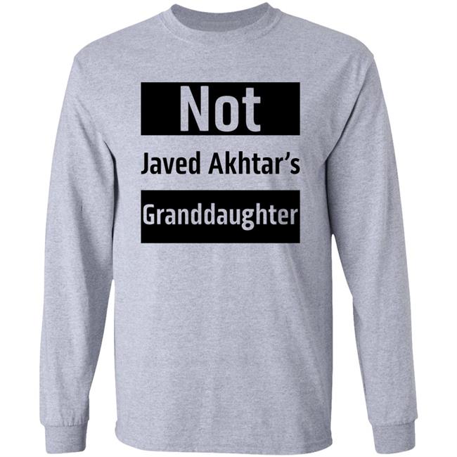 Urfi Javed Shirts Not Javed Akhtar's Granddaughter Shirt