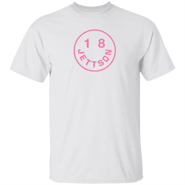 Jett Lawrence Merch White Jettson Smile Shirt 18 Jettson Shirt