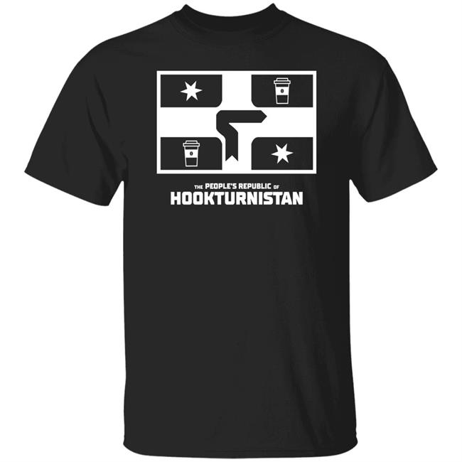 Sammy J Merch Hookturnistan Black T Shirt The People's Republic Of Hookturnistan