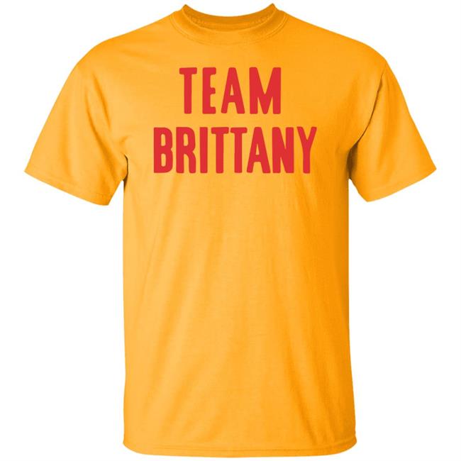 Charlie Hustle Merch Team Brittany Tee Shirt