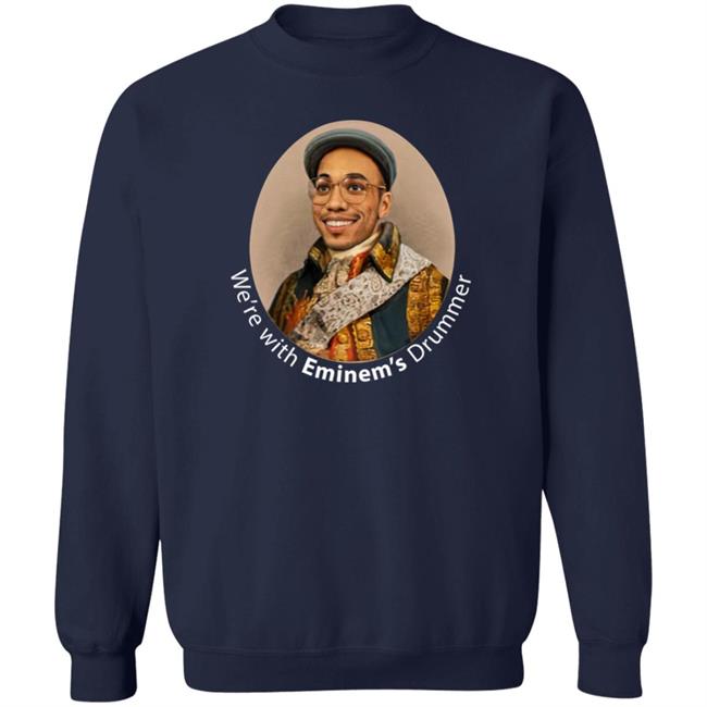 Anderson Paak Merch Store We're With Eminem's Drummer Tee Shirt Anderson Paak Merch Store We're With Eminem's Drummer Tee Shirt