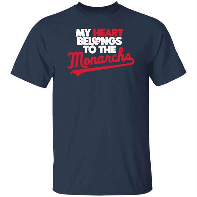 Bob Kendrick My Heart Belongs To The Monarchs T Shirt