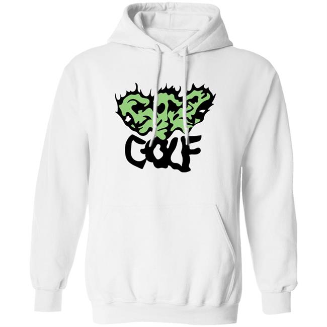 Tyler the Creator Merch Melted Face Gold Hoodie Sweatshirt