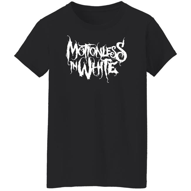Shop The Motionless In White Merch Store Motionless Logo Shirt Shop The Motionless In White Merch Store Motionless Logo Shirt