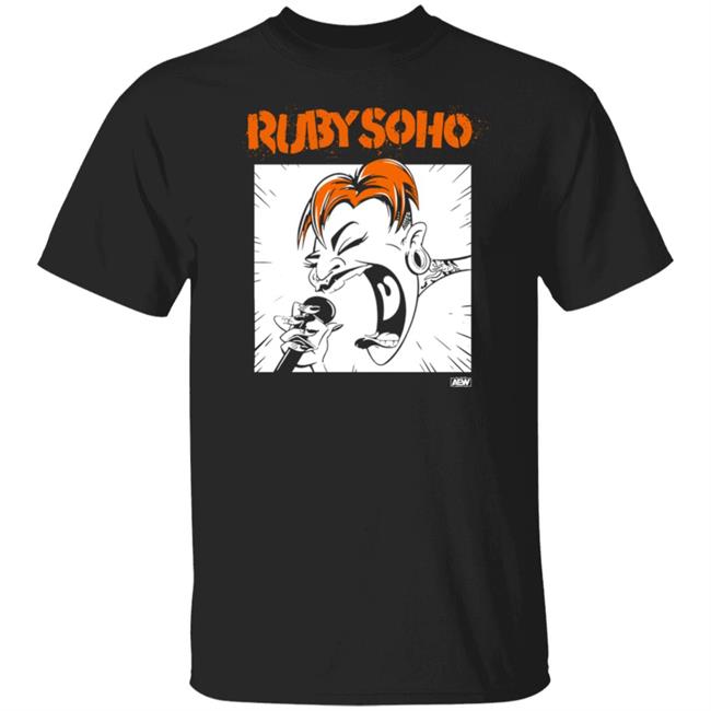 Ruby Soho Merch Shop Aew All Elite Wrestling Ruby Soho Scream T Shirt