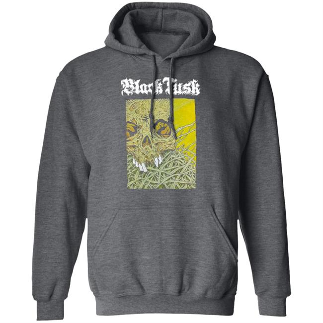 Night Shift Merch Chris Baines Black Tusk Heavy Metall Shirt Night Shift Merch Chris Baines Black Tusk Heavy Metall Shirt