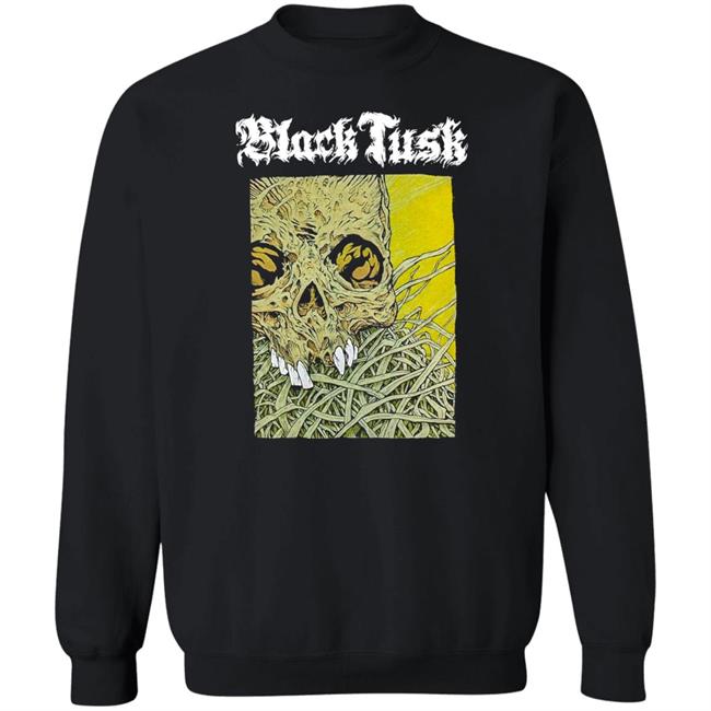 Night Shift Merch Chris Baines Black Tusk Heavy Metall Shirt Night Shift Merch Chris Baines Black Tusk Heavy Metall Shirt