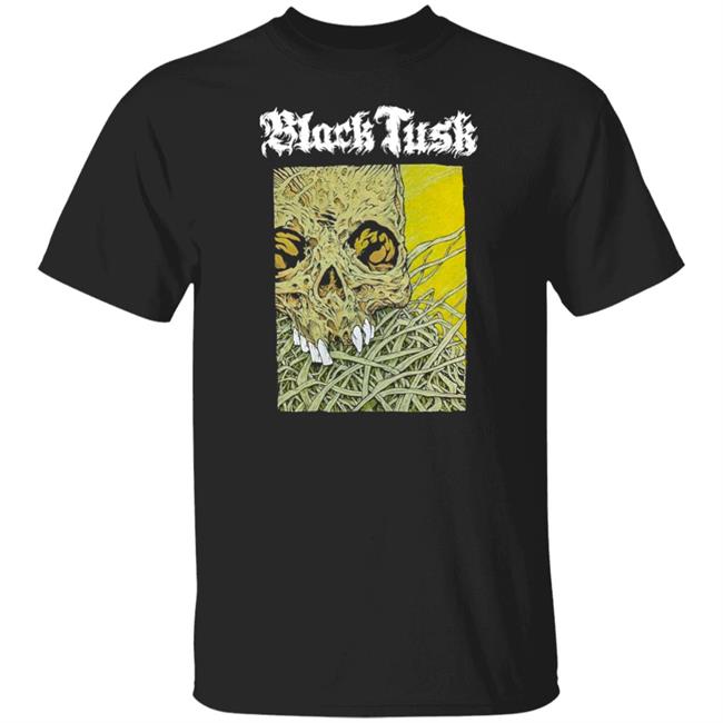 Night Shift Merch Chris Baines Black Tusk Heavy Metall Shirt