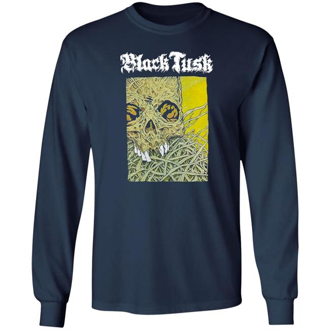 Night Shift Merch Chris Baines Black Tusk Heavy Metall Shirt Night Shift Merch Chris Baines Black Tusk Heavy Metall Shirt