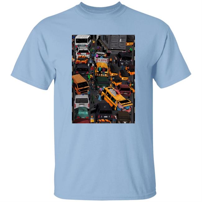 Wasted In Lagos Traffic Shirt Shutabug Wasted In Lagos Traffic Shirt Shutabug